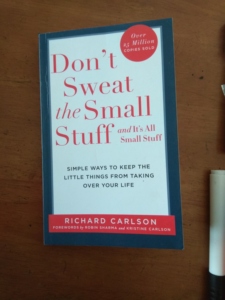 Don't Sweat the Small Stuff par Richard Carlson, livre broché, best-seller pour adultes - Product Image 3