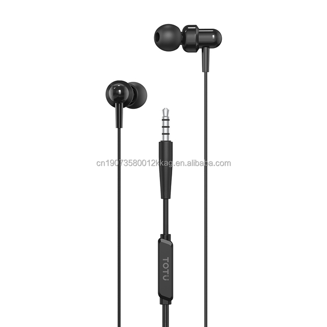 3.5mm & Type-C Cable-Control In-Ear Earphone with Convenient Cable Management
