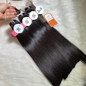 Extensiones de cabello real liso de hueso sedoso de donantes vietnamitas de alta calidad sin procesar para mujeres - Product Image 5