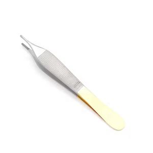 Fórceps de pinzas Micro-Adson de alta calidad, fórceps de base VERITAS de acero inoxidable, instrumentos quirúrgicos | portaagujas - Product Image 6