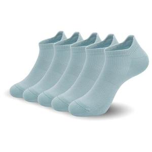Chaussettes de sport en tissu éponge blanc pur, respirantes, en coton de bambou biologique, hauteur mi-mollet, tricotées, vente en gros - Product Image 2
