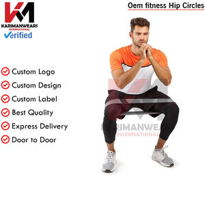 Ceinture de Résistance Antidérapante pour Fitness et Yoga, Bande de Résistance pour Étirements, Renforcement des Hanches, Cercle de Résistance pour Squats, Yoga et Pilates - Product Image 4