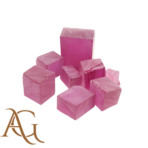 วัตถุดิบพลอยสีน้ำเงิน เหลือง ชมพู แซฟไฟร์ อเล็กซานไดรต์ ทับทิม ผลิตในห้องปฏิบัติการ ด้วยวิธีการดึงแบบ Czochralski น้ำหนัก 50-60 กรัม ขายส่ง - Product Image 4