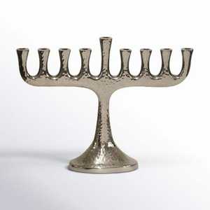 Menorah de 7 brazos estilo vintage para villas, sinagogas, templos, iluminación de mesa, uso decorativo, candelabro de Hanukkah. - Product Image 4
