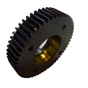 Engrenage d'embrayage 50T 2 modules, angle de pression de 20 degrés, montage à angle droit, engrenage hélicoïdal de précision, moule cr5 en9 en353 20mncr5 - Product Image 2