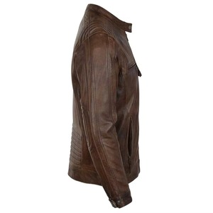 Custom Made Latest New Fashionable Leather <b>Jackets</b> Latest New Arrival High Quality Fashion Leather <b>Jacket</b> for Men - Product Image 6