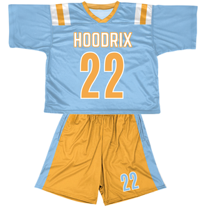 Uniforme de Lacrosse Sublimado Personalizado OEM, Venta al Por Mayor de Fábrica, Conjunto de Jersey y Pantalones Cortos de Lacrosse Transpirables, Totalmente Sublimados - Product Image 1