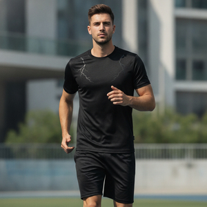 Uniforme de Compresión Deportivo Personalizado para Gimnasio, Conjunto de Leggings Ajustados para Hombre, Sublimación, Absorción de Humedad, Ropa Deportiva - Product Image 5