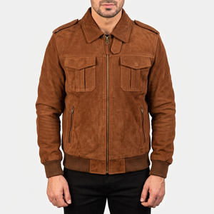 Fabricant de vestes en daim pour les détaillants de vêtements, vestes en daim véritable en gros, coupe classique, collections saisonnières - Product Image 5