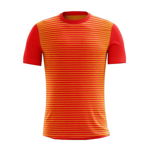 Maillot de football personnalisé avec logo imprimé, manches courtes, respirant, séchage rapide, dernier style, uniforme de football, vêtements de sport - Product Image 1