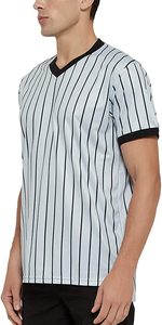 Uniforme d'arbitre de football en tissu tricoté personnalisé pour hommes, chemise personnalisable par Hash International - Product Image 4