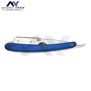 Navaja de Afeitar Profesional para Barbería, de Acero Inoxidable de Alta Calidad, con Mango Plegable, Cuchillas de Una Sola Filo - Product Image 2