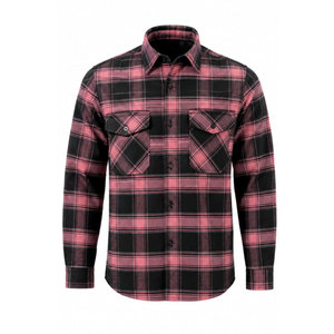 Camisa de Franela para Hombre OEM/OEM, Impresión Personalizada, Logotipo Bordado, Talla Grande, 100% Algodón, Manga Larga - Product Image 2