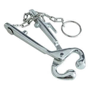 Soporte para Ganado de Acero Inoxidable Duradero con Cadena, Instrumentos Veterinarios para Animales Grandes, Herramientas para Ganado, Logotipo Personalizado - Product Image 2