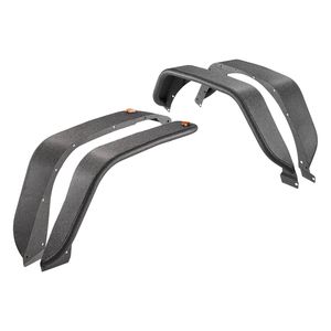 Set di Parafanghi in Acciaio Compatibili per Jeep JL/JLU 2/4 Porte 2018-2024, Protezioni Anteriori e Posteriori per Fuoristrada - Product Image 1