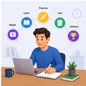 Desarrollo de Aplicaciones Móviles de Educación Electrónica Moderna con Exámenes Virtuales y Transmisión en Vivo - Product Image 1