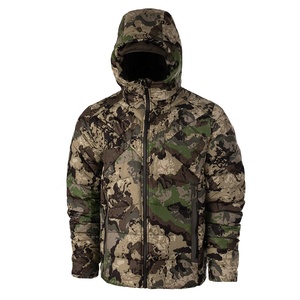 Veste matelassée de chasse légère et chaude haut de gamme, durable, hydrofuge, respirante, softshell haute performance avec logo frontal - Product Image 3