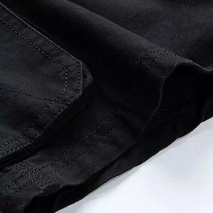 Nouveaux shorts cargo pour hommes, coupe slim, multi-poches, 100% coton, imperméables, respirants, décontractés, style streetwear d'été - Product Image 4