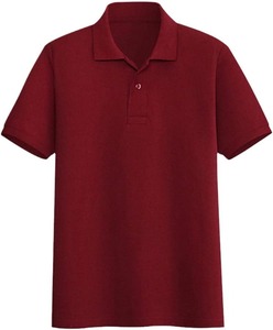 Camiseta Formal de Manga Corta de Color Sólido con Logotipo Bordado, Transpirable y Ecológica para Hombre - Product Image 4