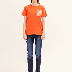 Fabrication ODM – T-shirt en toile de haute qualité pour femme, coupe ample, manches courtes, idéal pour l'été, avec logo personnalisé, prix bas – Vente chaude - Product Image 2