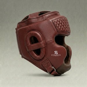 Protector de Cabeza para Práctica de Boxeo, de Cuero, Ligero, Ventilado, Ajustable, con Logotipo Personalizado, para Sesiones de MMA y Kickboxing 2026 - Product Image 3