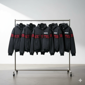 Sudaderas con Capucha de Diseño Nuevo, Lavado Ácido, Edición Artesanal, Mejor Material, Apliques Personalizados, Bordado, Ropa Urbana, MOQ Bajo - Product Image 5
