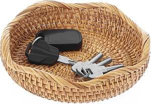 Wholesale Bamboo <b>Rectangular</b> <b>Storage</b> <b>Basket</b> Handwoven Organizer for Laundry and Home <b>Storage</b> Made by KingCraftViet - Product Image 6