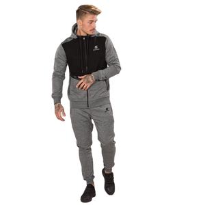 Chándal Dropshipping Logotipo personalizado Tamaño DE LA UE Poliéster Unisex Con capucha Atlético Cremallera completa Trajes de sudor Chándal Entrenamiento Jogging Traje - Product Image 1