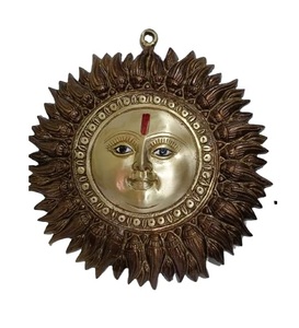 Sculpture de pilier Ashoka, 1 pied, couleur bronze antique - Product Image 3