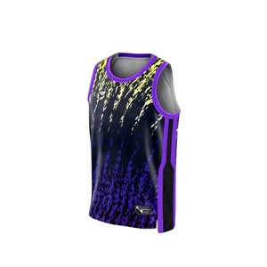 Conjunto de Jersey de práctica de baloncesto lavado Reversible de alta calidad Unisex, uniforme deportivo de poliéster 100% de secado rápido transpirable OEM - Product Image 4