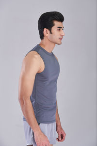 Débardeurs Homme 2026 Pas Chers Personnalisables avec Logo, Coupe Musclée, Simples, Sans Manches, pour Entraînement, 100% Coton, avec Services OEM ODM - Product Image 3