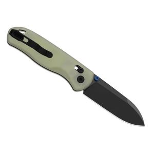 Cuchillos Plegables Premium con Hoja Afilada con Recubrimiento Negro, Mango Ergonómico Verde Oliva y Diseño Compacto de Bolsillo para Acampar al Aire Libre - Product Image 6