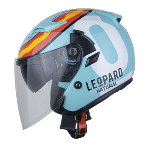 Fabricante de Vietnam Venta de fábrica DOT ROC R10 ABS XL Cascos de motocicleta Nueva condición Open/Half-Face Double Visor PC Material - Product Image 5