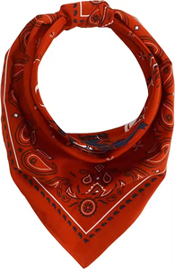 Pañuelo Cuadrado de Algodón 100% Personalizado con Impresión Digital y Logotipo, para las Cuatro Estaciones, a Precio Económico y de Gran Venta - Product Image 5