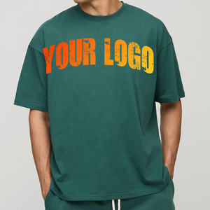 Ensemble décontracté personnalisé 2 pièces T-shirt et short pour homme – Collection été en coton et polyester confortable pour le streetwear - Product Image 5