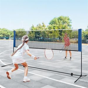Ensemble de filet multisports réglable de 10 pieds, hauteur de 33,5 à 61 pouces, pour badminton, volley-ball, pickleball, tennis - Product Image 2