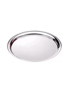 Fabricant de plateaux de service en acier inoxydable en gros en Inde, proposant des designs personnalisés, des commandes en gros et des prix directs d'usine compétitifs - Product Image 1