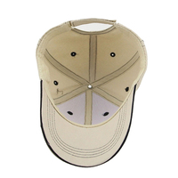 Casquette de baseball de luxe en coton noir à 6 panneaux - Broderie sportive faite à la main, logo personnalisé, chapeau de sport unisexe