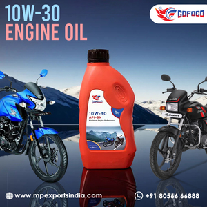 Aceite de Motor de Alta Calidad, Producto Indio, 10W-30 API-SN, Lubricante para Vehículos de Tres y Dos Ruedas, Marca Gofogo, Exportación a Haití - Product Image 2