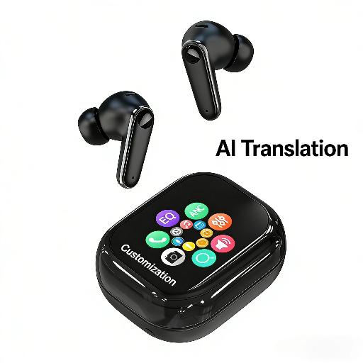 Ready to Ship Wireless Active Noise Cancelling Earphones TWS ANC Earbuds