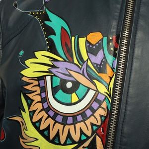 Top Fashion Men's <b>Jackets</b> Latest Hot Selling Fancy Casual Clothes Men's <b>Jacket</b> For Men <b>Sheepskin</b> Fashion Leather - Product Image 2