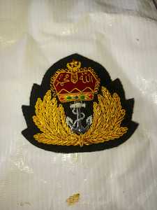 Custom Embroidered <b>Patch</b> With Gold Wings And Maple Leaf Design <b>On</b> Black Felt <b>Sew</b>-<b>On</b> Badge For Uniforms - Product Image 5