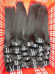 ผมต่อจากเวียดนามผมเรมี่ทอแบบเส้นเดียว100กรัมต่อผมมนุษย์แท้100% ผมตรงธรรมชาติสำหรับถักเปีย - Product Image 5