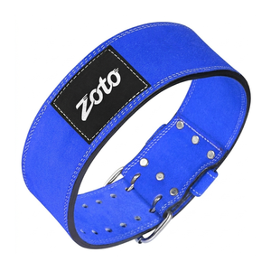 Ceinture de musculation professionnelle en cuir, personnalisable, à double boucle, pour la musculation et l'entraînement en salle de sport - Product Image 4