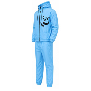 Conjunto de Chaqueta y Pantalones Deportivos Personalizados para Hombre, de Poliéster, Transpirables, para Entrenamiento, Running, Venta al Por Mayor, OEM, Ropa Deportiva - Product Image 2