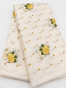 Tela de bordado malté, tela de encaje con lentejuelas, tela de malla al por mayor para abayas, caftanes, prendas de vestir, compras al por mayor, exportación. - Product Image 6