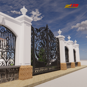 Puertas de Hierro de Alta Calidad Marca TTD, Modelo Iron Gate 1, del Fabricante de Ho Chi Minh, Vietnam - Product Image 1
