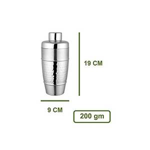 Coctelera de Acero Inoxidable Martillado de 500 ml, Mezclador de Bebidas a Prueba de Fugas, Elegante Utensilio de Bar Premium, Suministro Global de Exportación al por Mayor - Product Image 6