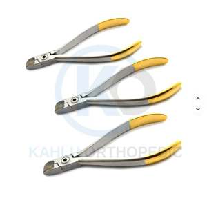 Coupe-fil manuel en acier inoxydable pour orthodontie dentaire avec pointe en carbure de tungstène, instruments chirurgicaux - Product Image 4