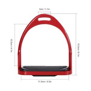 OEM ODM Customizable Western Horse Stirrups-High Quality Stainless Steel Leather Cover Custom Logo Color Options for Comfortable - Product Image 6